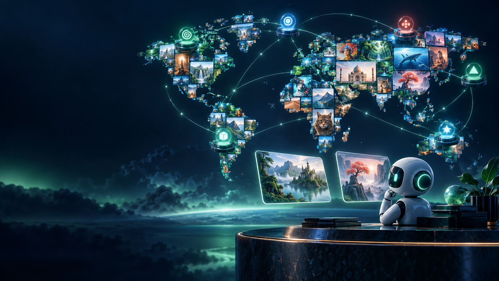 ByeBuy.ai artwork for The Global Image-Generation Field: Choose the Right Creative Engine