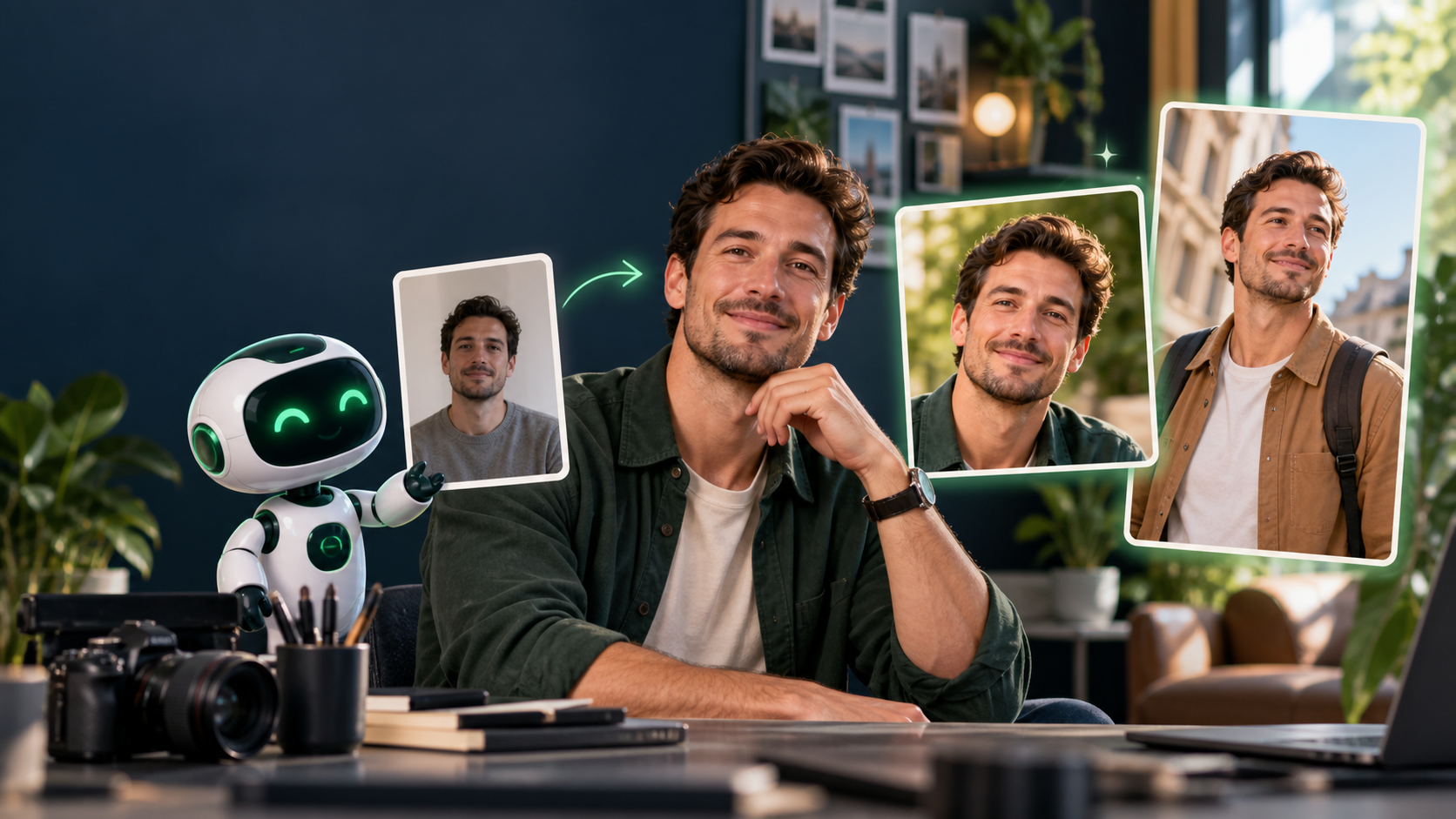 ByeBuy.ai artwork for Backgrounds, Product Images, and Personal Profiles That Present You Well