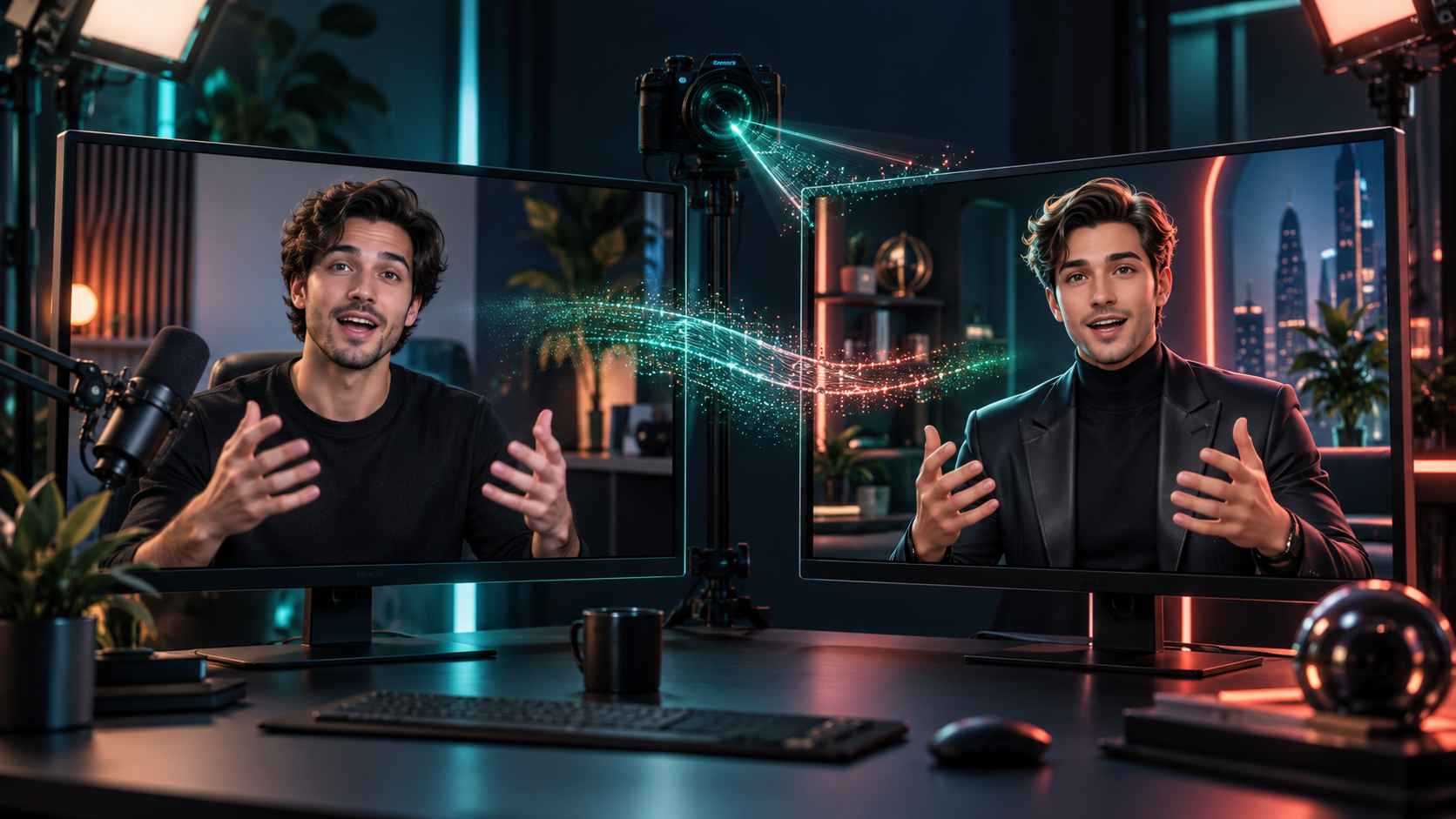 ByeBuy.ai artwork for Live Avatar and Video-Agent Lab: A Real-Time Persona on Camera