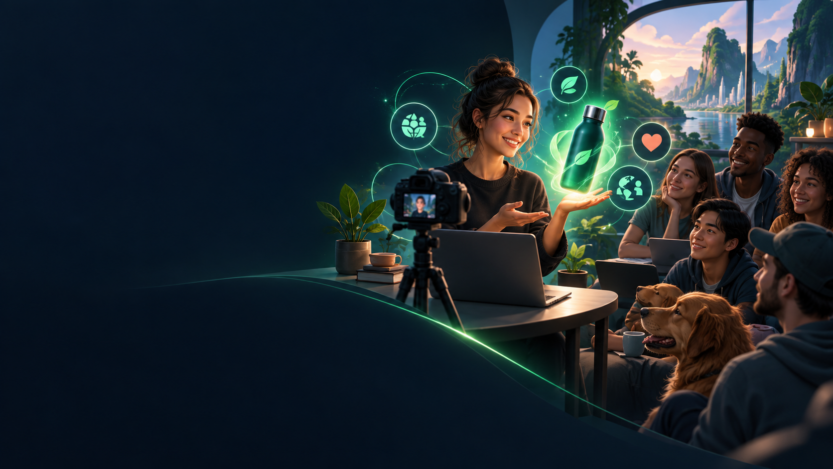 ByeBuy.ai artwork for Sponsorships, Creator Placements, and Borrowed Trust