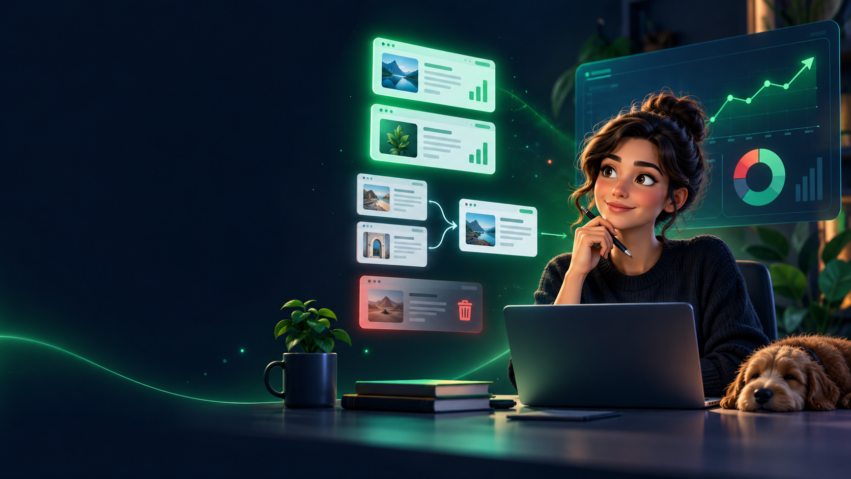 ByeBuy.ai artwork for Search Measurement and Content Refresh
