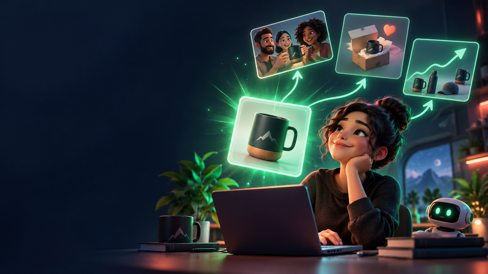 ByeBuy.ai artwork for Product-Led Growth: Let First Value Create the Next User