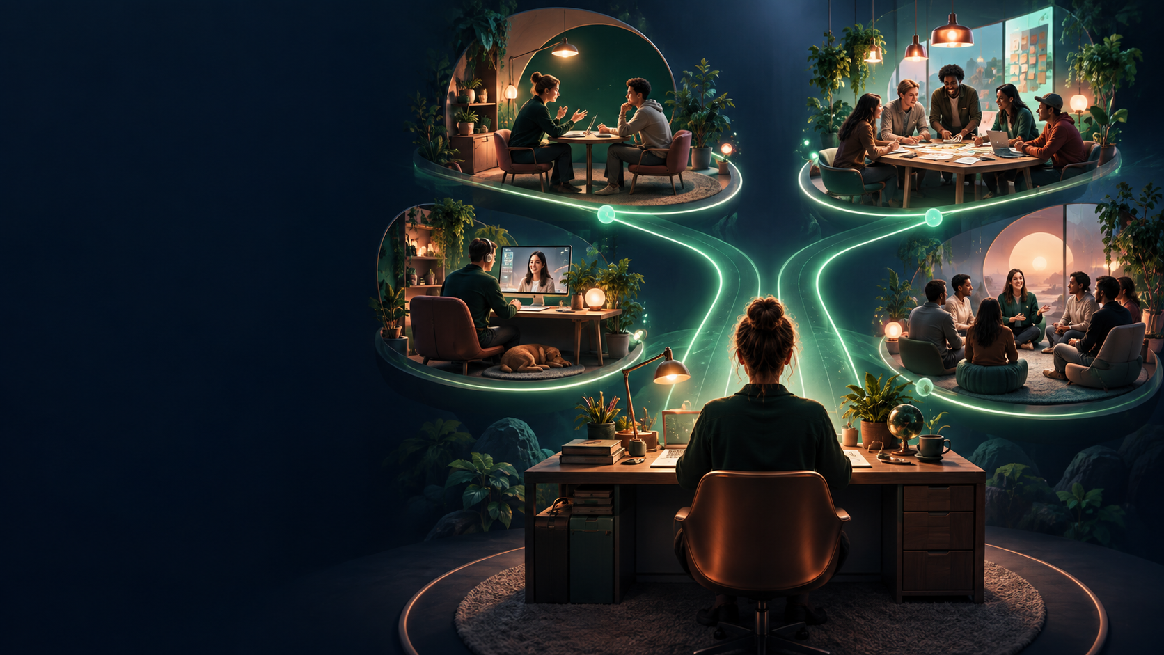 ByeBuy.ai artwork for One-to-One, Workshop, Retainer, or Cohort? Choose the Delivery Shape
