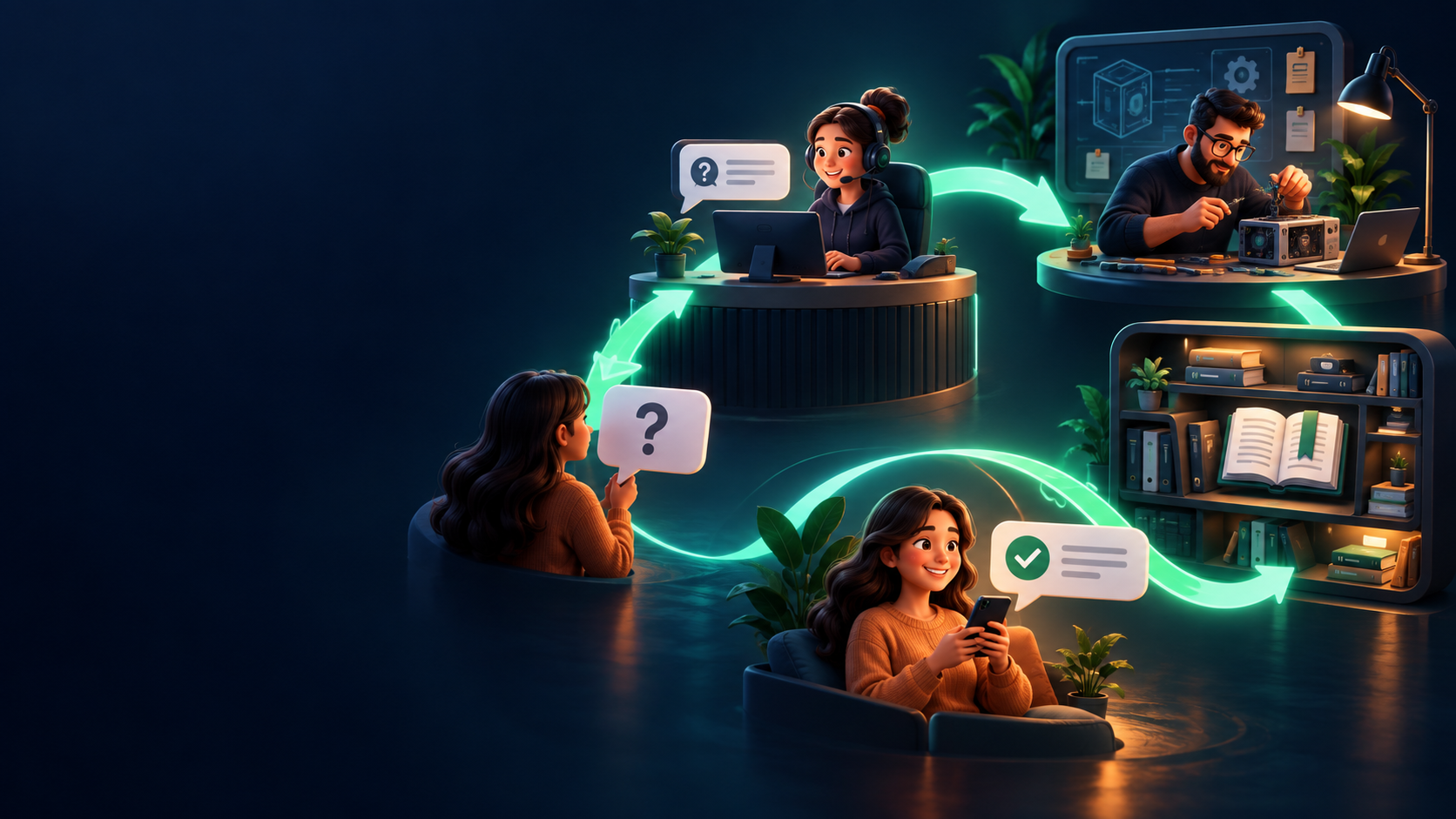 ByeBuy.ai artwork for Close the Loop: Support Becomes Product and Content
