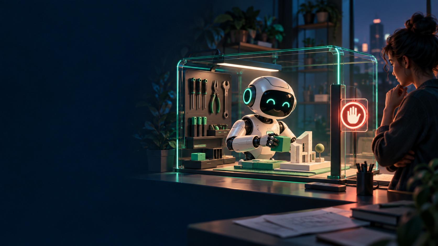 ByeBuy.ai artwork for Design the Agent and Automation Boundaries